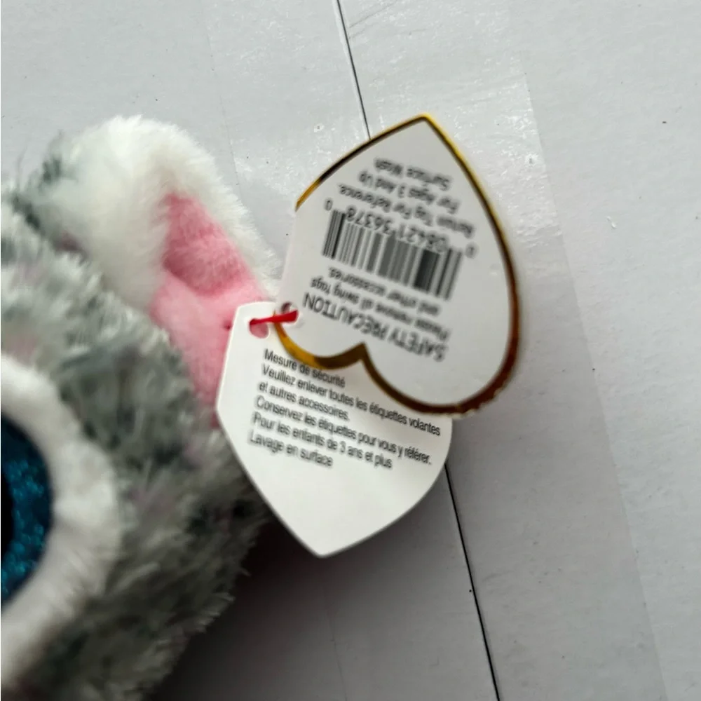 Ty Plush Koala Toy in Gray and Pink